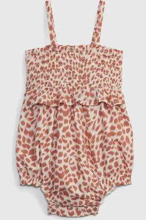 GAP Baby overal na ramínka leopard - Holky