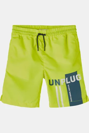 NAME IT Žluté klučičí plavky Fruddy - unisex