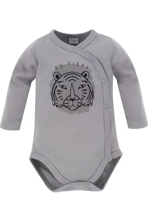 Pinókio Dětské body s dlouhým rukávem a knoflíky Kids Le Tigre