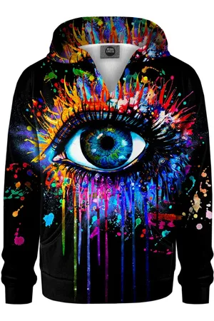 Mr Gugu & Miss Go Mikina BLACK FULLPRINT