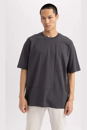 DeFacto Oversize Fit tričko s kulatým výstřihem