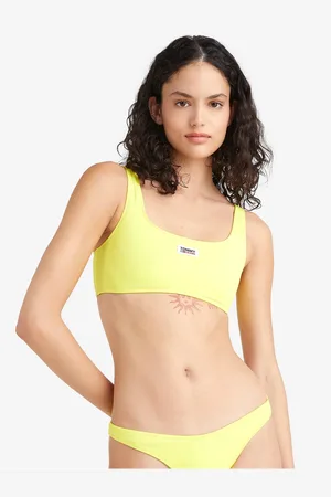 Tommy Hilfiger Žlutý dámský vrchní díl plavek Underwear - Dámské