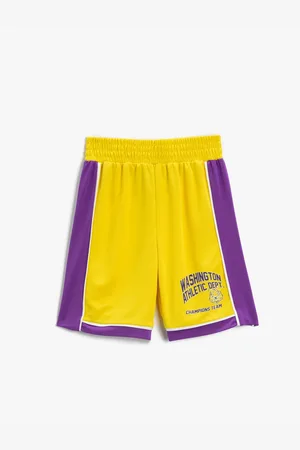 Koton Basketbalové šortky s elastickým pasem a potiskem