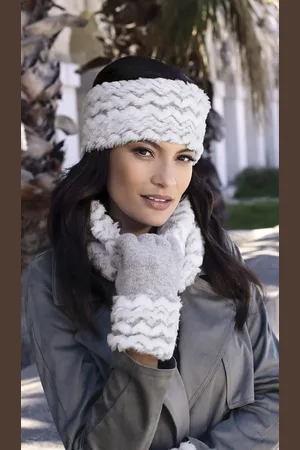 Kamea Dámská čelenka _Headband_K.19.354.05_Light_Grey