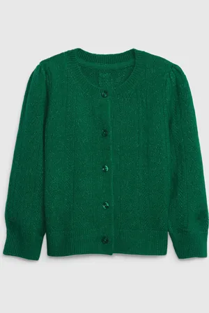 GAP Dětský kardigan na knoflíky - Holky