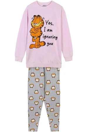 Garfield LONG PYJAMES COTTON BRUSHED