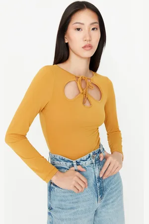Trendyol Body - Hnědý - Slim fit