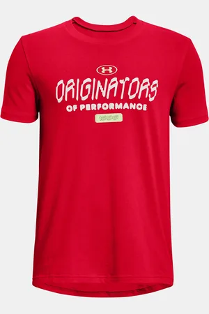 Under Armour Tričko UA ORIGINATORS SS-RED - Kluci