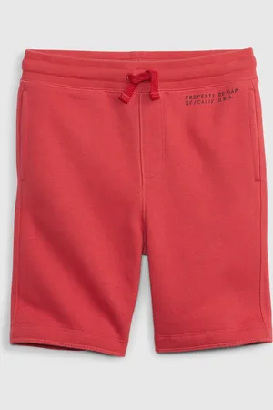 GAP Dětské teplákové kraťasy fleece - Kluci