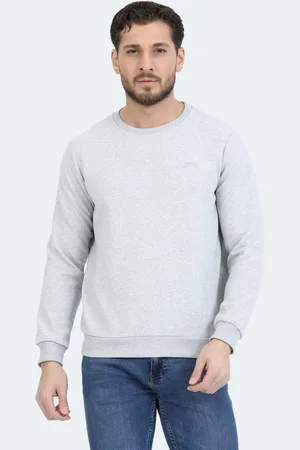 Slazenger Putera I Pánská Mikina Šedá