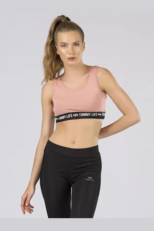 Tommy Life Dámský sportovní top pudrově růžový