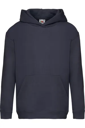 Fruit Of The Loom Granatoowa bluza dziecięca Hooded Sweat