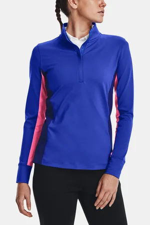 Under Armour Mikina UA Storm Midlayer 1/2 Zip-BLU - Dámské