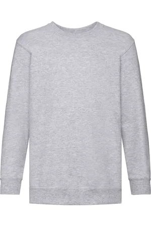 Fruit Of The Loom Szara bluza dziecięca Set-In Sweat