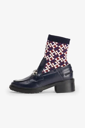 Tommy Hilfiger Tmavě modré dámské kotníkové boty - Dámské