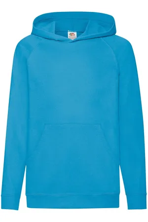 Fruit Of The Loom Blue Kids Hoodie