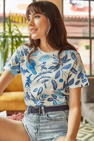 Olalook Dámské tričko Floral
