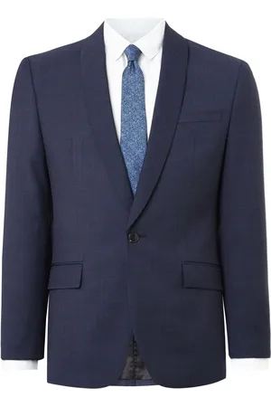 Kenneth Cole Sako Henson Shawl Pindot Slim Fit