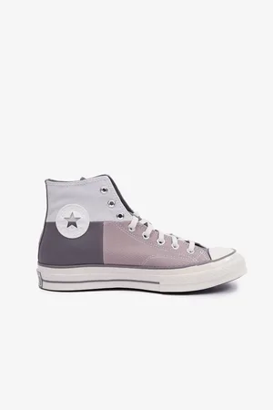Converse Růžovo-šedé pánské kotníkové tenisky Chuck 70 Crafted Patchwo - Pánské