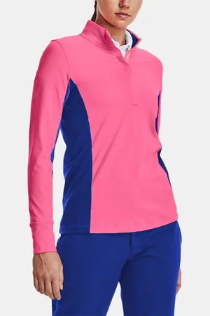 Under Armour Mikina UA Storm Midlayer 1/2 Zip-PNK - Dámské