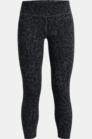 Under Armour Legíny Motion Printed Ankle Crop-GRY - Holky
