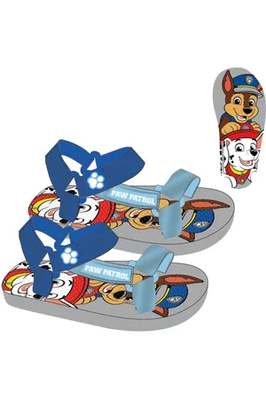 Paw Patrol SANDÁLY VOLNOČASOVÉ NA SUCHÝ ZIP TLAPKOVÁ PATROLA