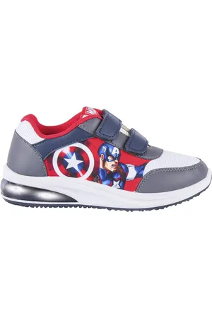 Marvel SPORTOVNÍ BOTY PVC PODEŠEV S SVĚTLY