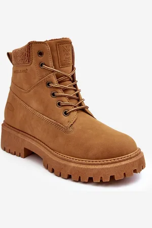 Cross Jeans Dámské zateplené Trapery Camel