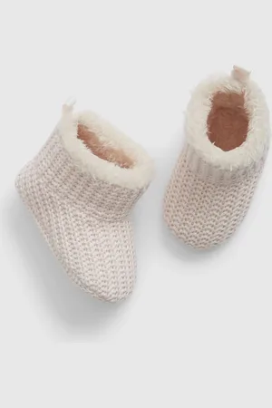 GAP Baby zateplené botičky sherpa - Holky