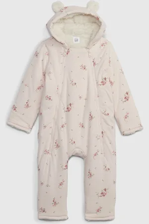 GAP Baby zimní kombinéza sherpa - Holky