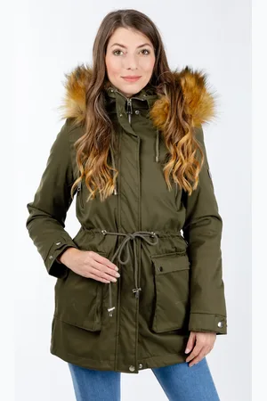 Glano Dámská parka - zelená