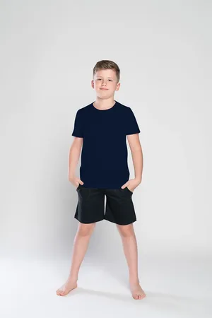 Italian Fashion Chlapecké tričko s krátkým rukávem Tytus - tmavě