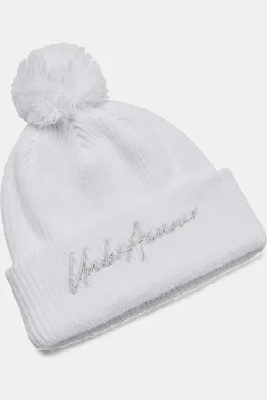 Under Armour Čepice UA Halftime Pom-WHT - Holky