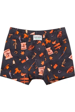 Italian Fashion Chlapecké boxerky - grafitový potisk