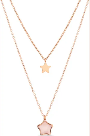 Vuch Náhrdelník Moore Rose Gold