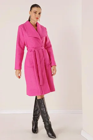 By Saygı Taška do pasu s podšitou kapsou Felt Boucle Coat