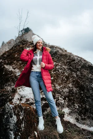 Trendyol Dámské rifle Mom jeans