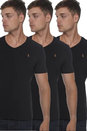 Dewberry TRIPLE SET T8568 V-NECK MEN