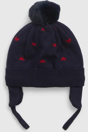 GAP Baby čepice s bambulí - Holky