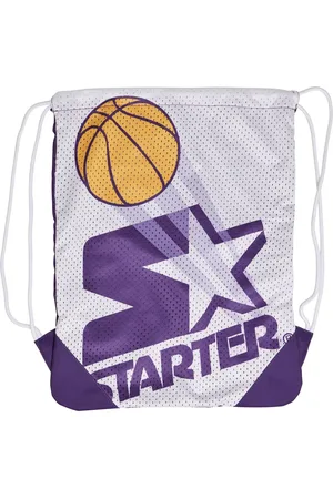 STARTER BLACK LABEL Airball Mesh Gymbag bílá/realviolet