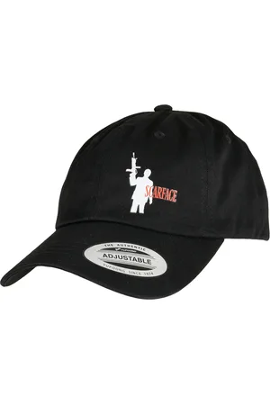 Merchcode Černá čepice Scarface Logo Dad