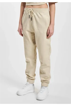 DEF Tepláky Jogger pískové
