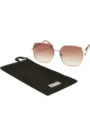 Urban classics Sluneční brýle Indiana zlato/hnědé