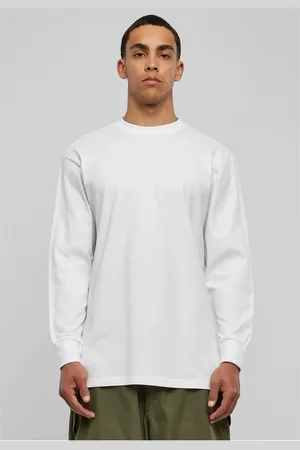 Urban classics Vysoké tričko L/S bílé