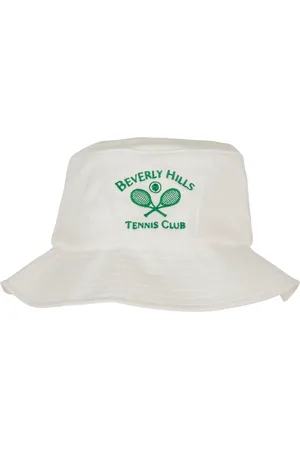 Mister Tee Klobouk Beverly Hills Tennis Club Bucket bílý