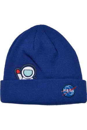 Mister Tee Dětská vyšívací čepice NASA Royal
