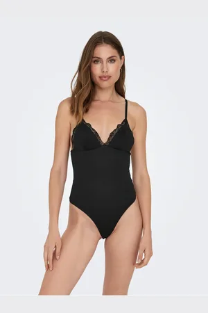 ONLY Černé dámské body Valerie - Dámské