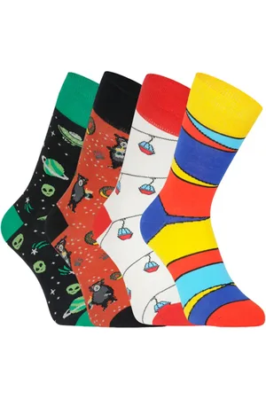 Bellinda 4PACK ponožky crazy vícebarevné (BE481044-006)