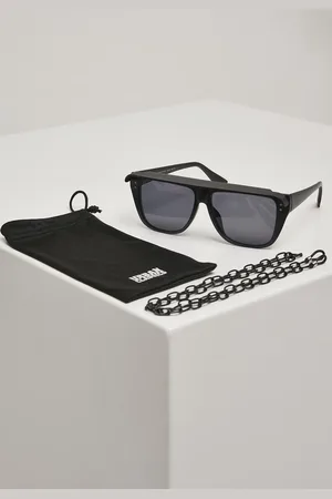 Urban classics 108 Řetízkové sluneční brýle Visor černé