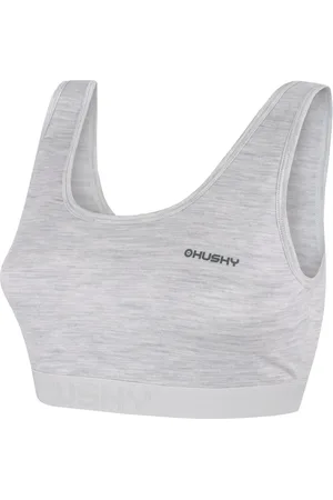 HUSKY Merino termoprádlo Podprsenka Mebra L light grey